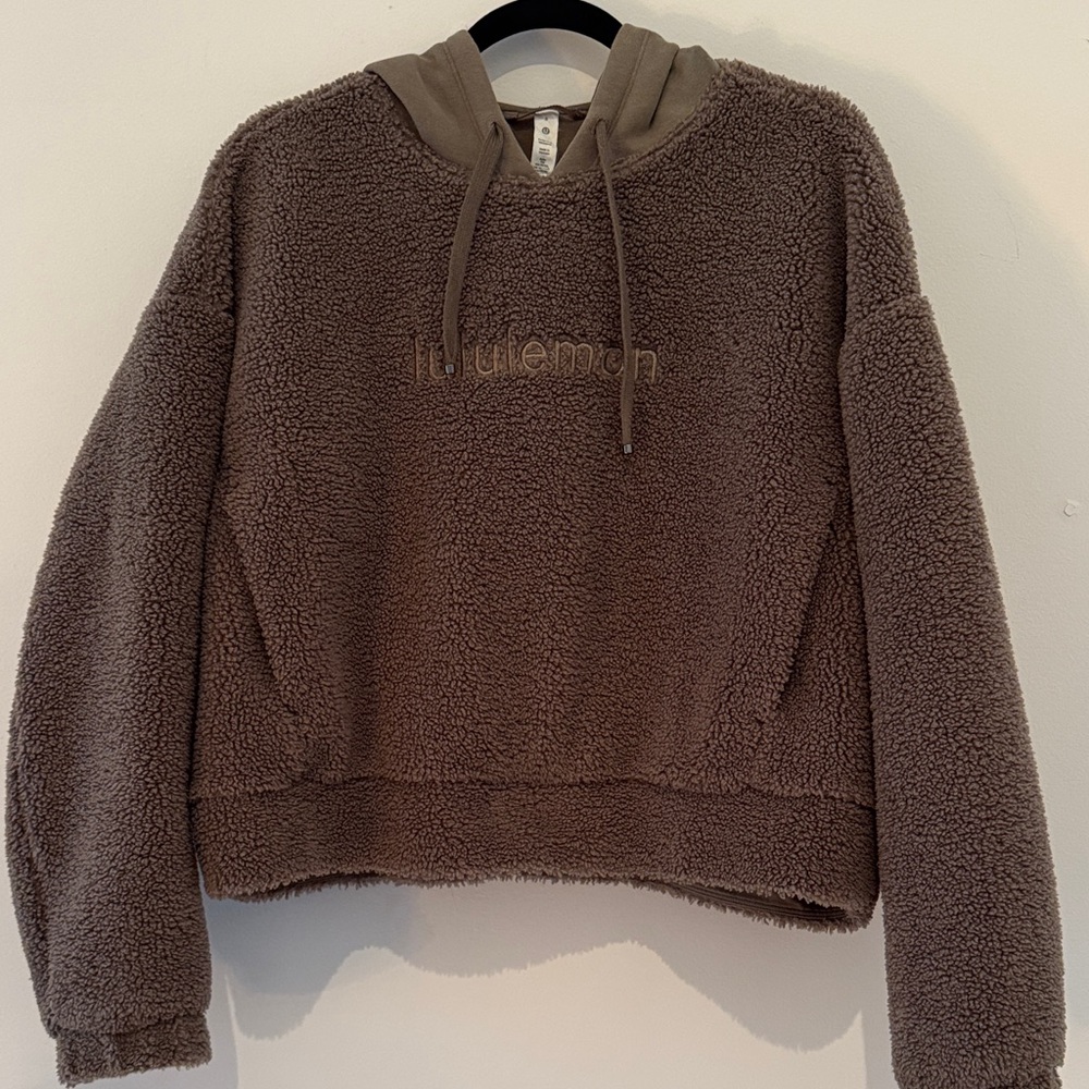 Lululemon Faux Shearling Hoodie